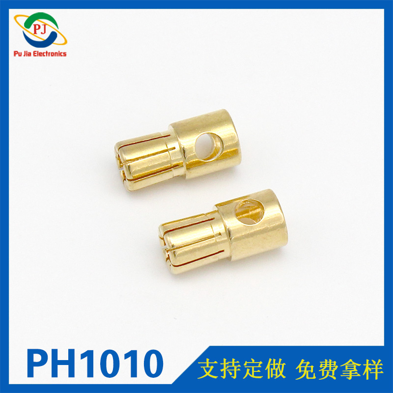 PH1010|6.0MM香蕉插頭 電池大電流插頭